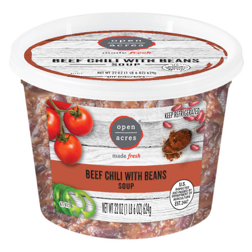 open acres beef chili