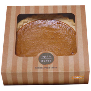 open acres pumpkin pie boxed